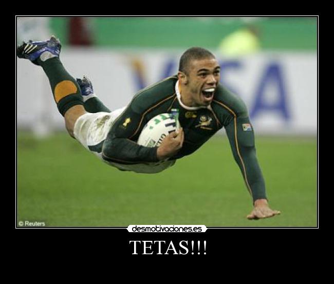 carteles tetas tetas rugby jugadores caras desmotivaciones