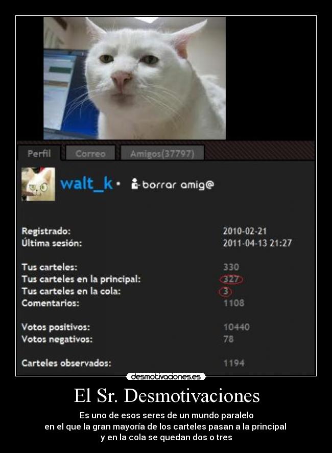 El Sr. Desmotivaciones -