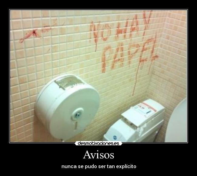 Avisos - 