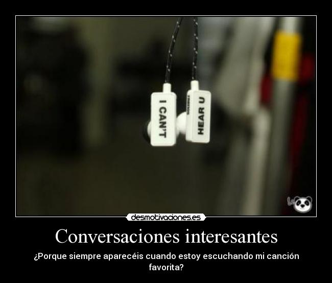 Conversaciones interesantes -