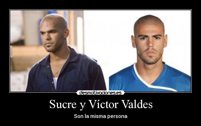 Sucre y Víctor Valdes -