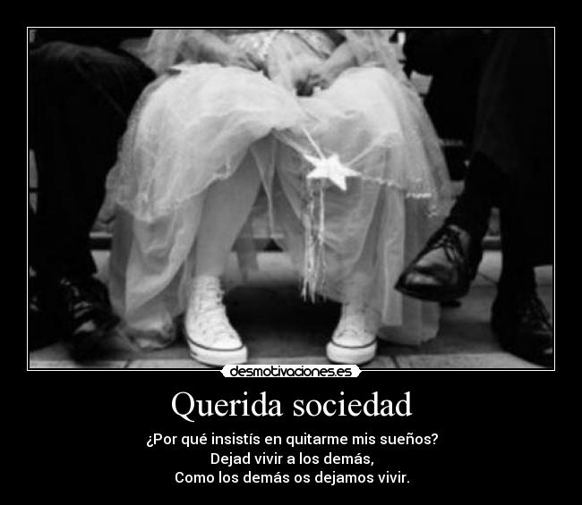 Querida sociedad - 