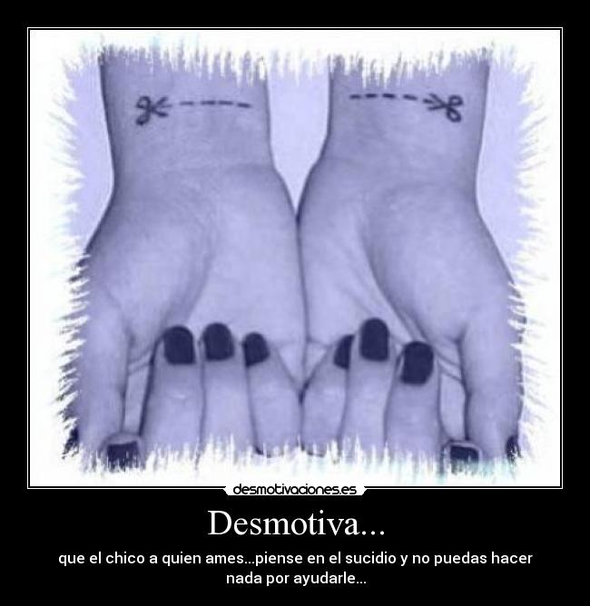 Desmotiva... -