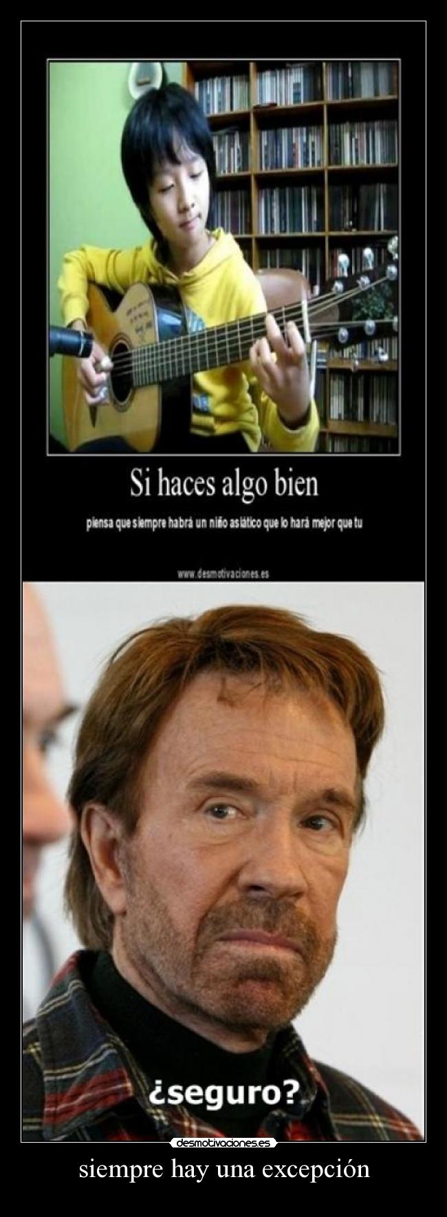 siempre hay una excepción - 