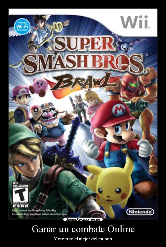 Ganar un combate Online - Y creerse el mejor del mundo