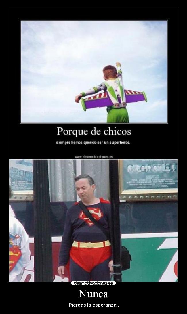 Nunca - Pierdas la esperanza..