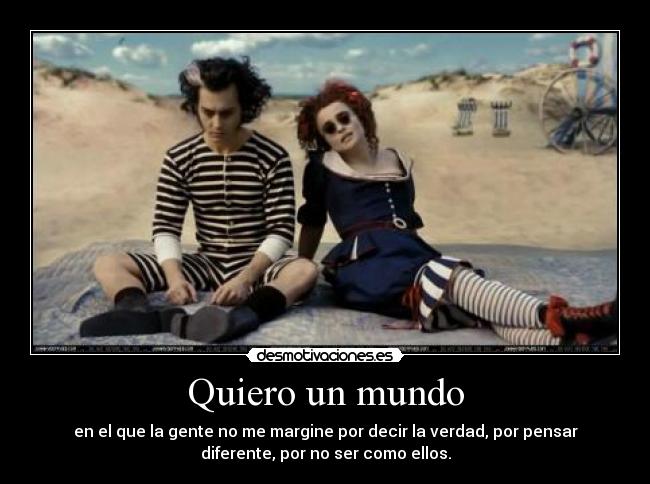 Quiero un mundo -