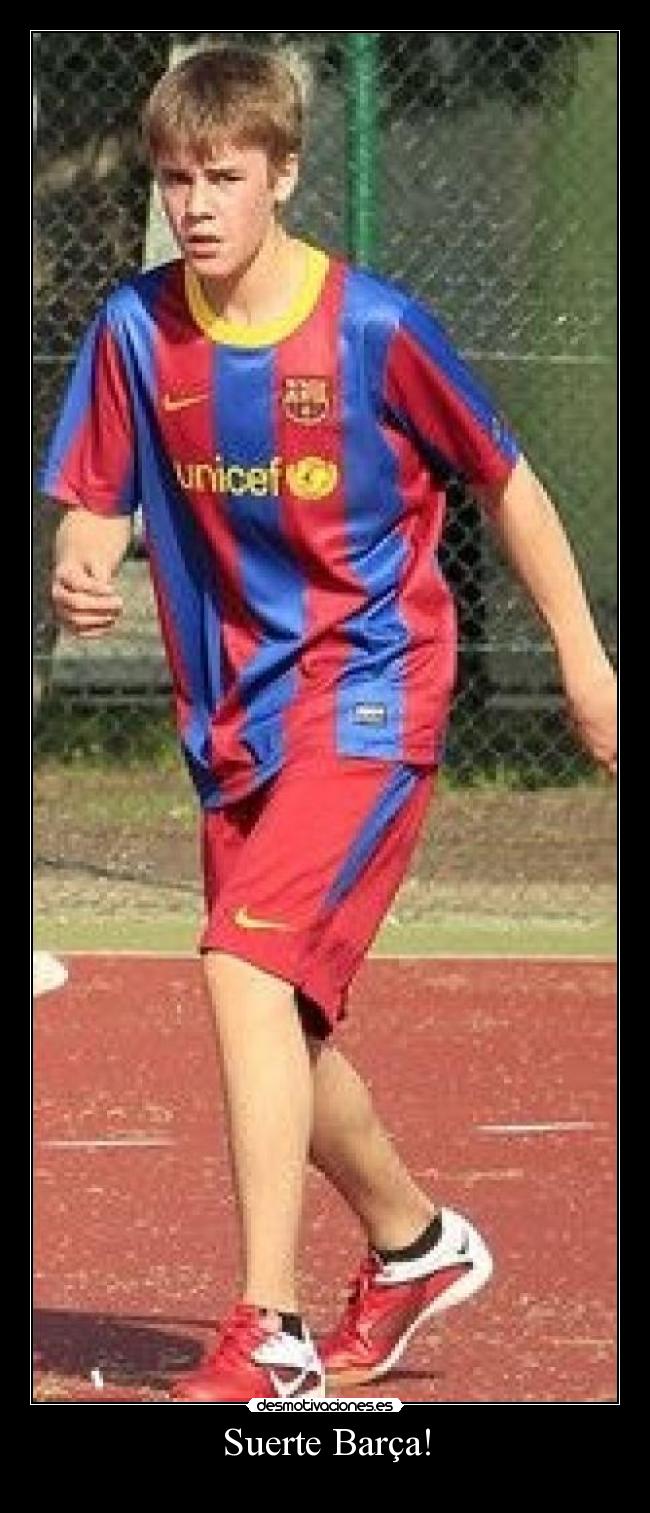 Suerte Barça! -