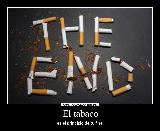 El tabaco - 