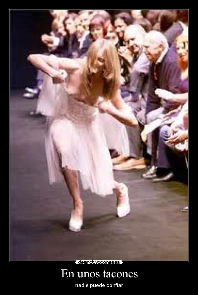 En unos tacones - 