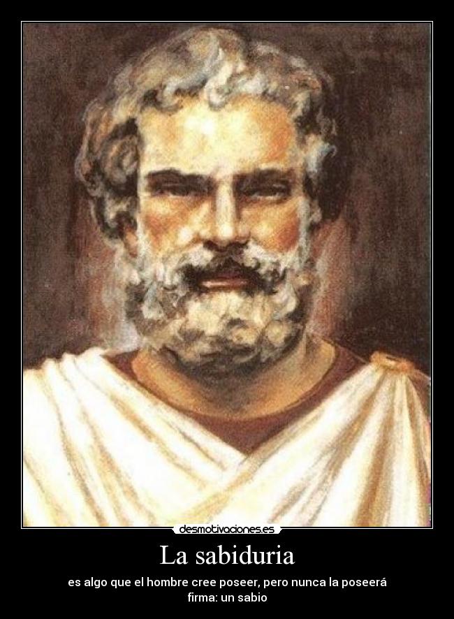 La sabiduria - 