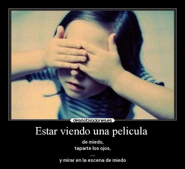 carteles miedo cine desmotivaciones