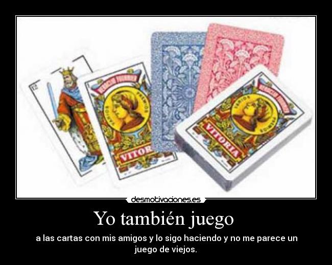 Yo también juego -