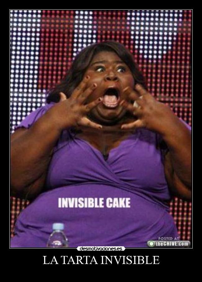 LA TARTA INVISIBLE -