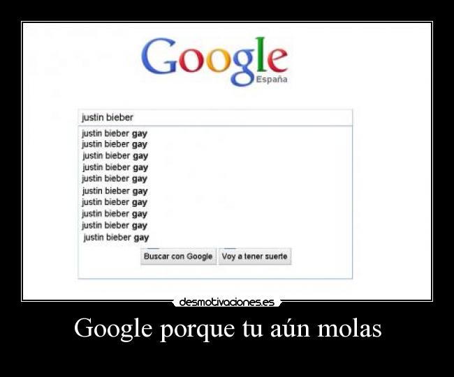 Google porque tu aún molas -