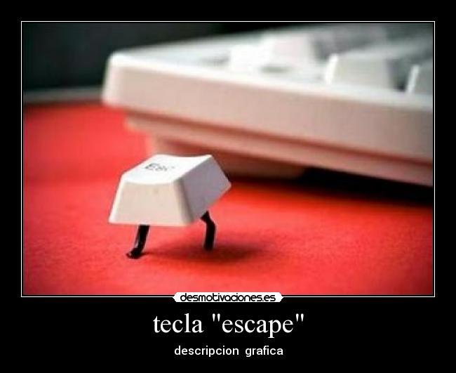 tecla escape - descripcion grafica