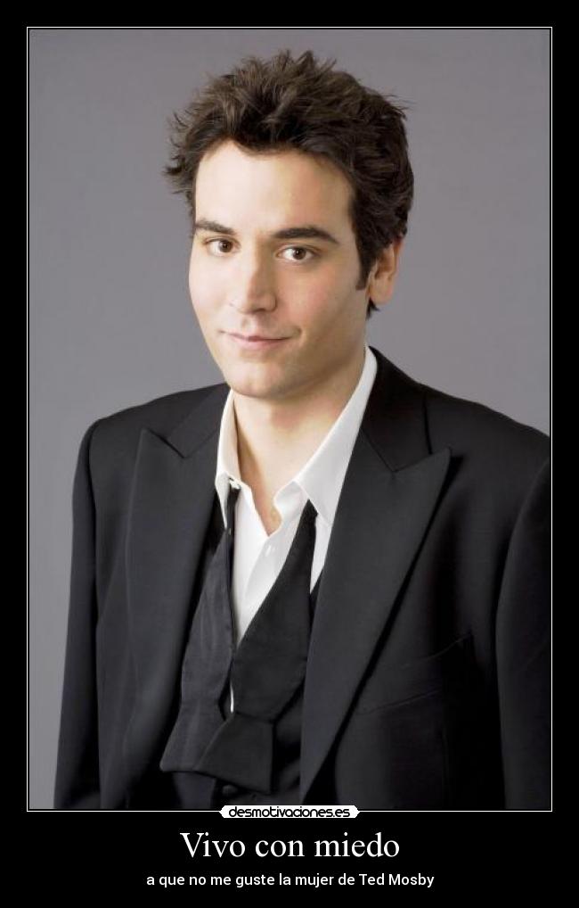 carteles miedo ted mosby desmotivaciones