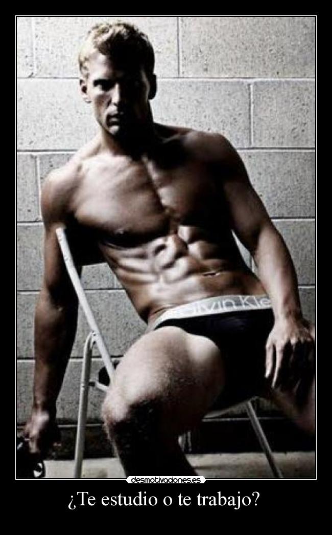 ¿Te estudio o te trabajo? -