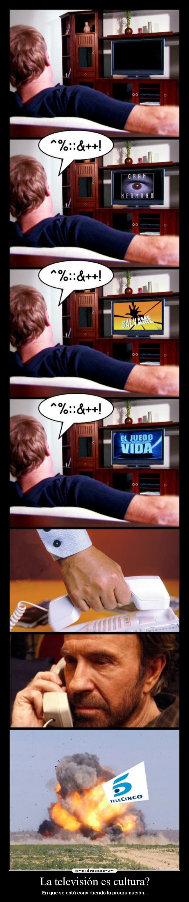 La televisión es cultura? -
