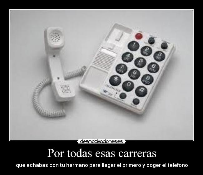 Por todas esas carreras - 