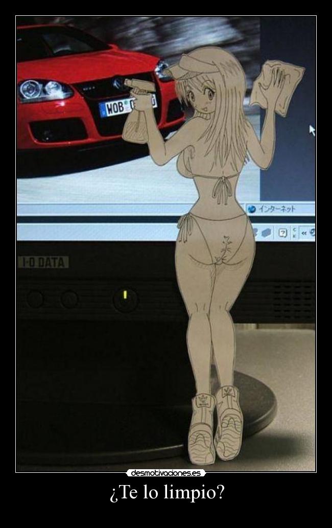 ¿Te lo limpio? -