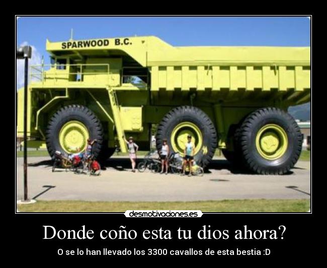 Donde coño esta tu dios ahora? - 