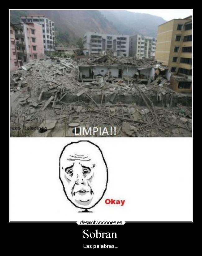 Sobran - Las palabras....