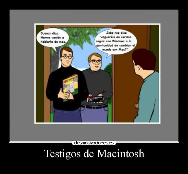 Testigos de Macintosh - 