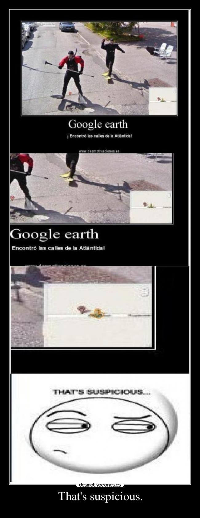 carteles thats suspicious desmotivaciones