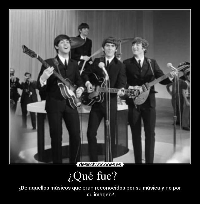              ¿Qué fue?                   - 