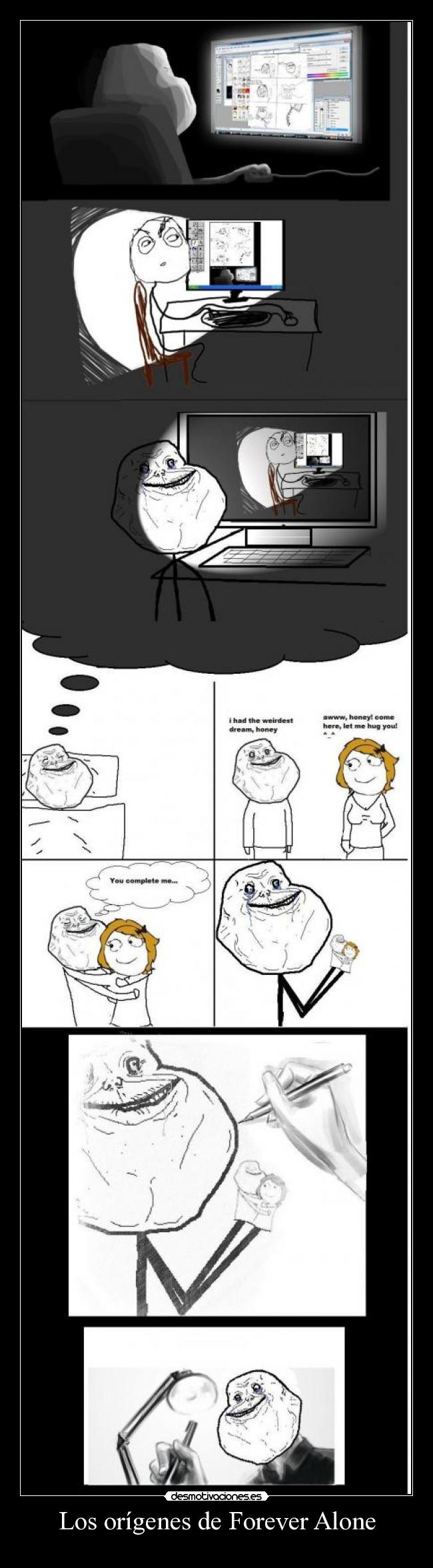 Los orígenes de Forever Alone - 