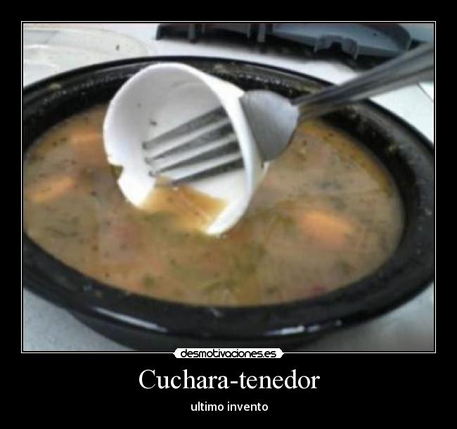 Cuchara-tenedor -