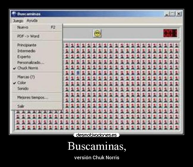 Buscaminas, - 