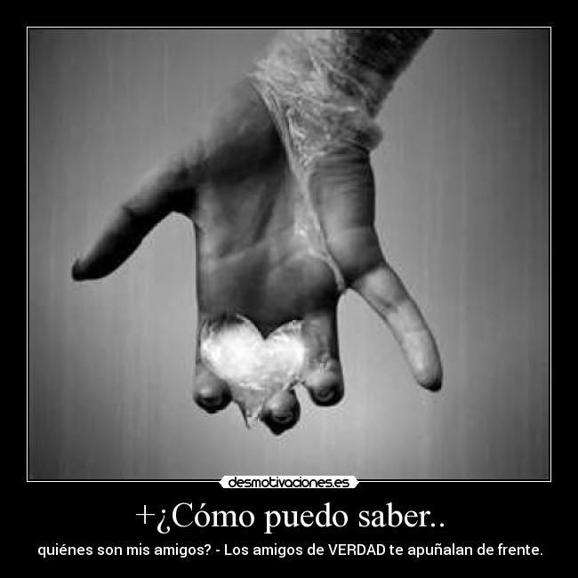 +¿Cómo puedo saber.. - 