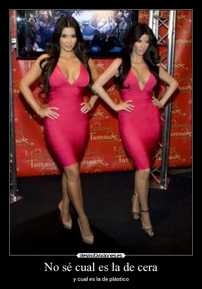 No sé cual es la de cera - 