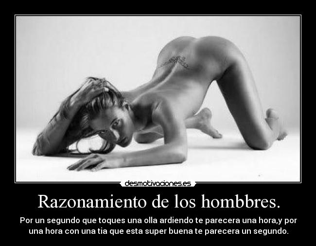 Razonamiento de los hombbres. - 