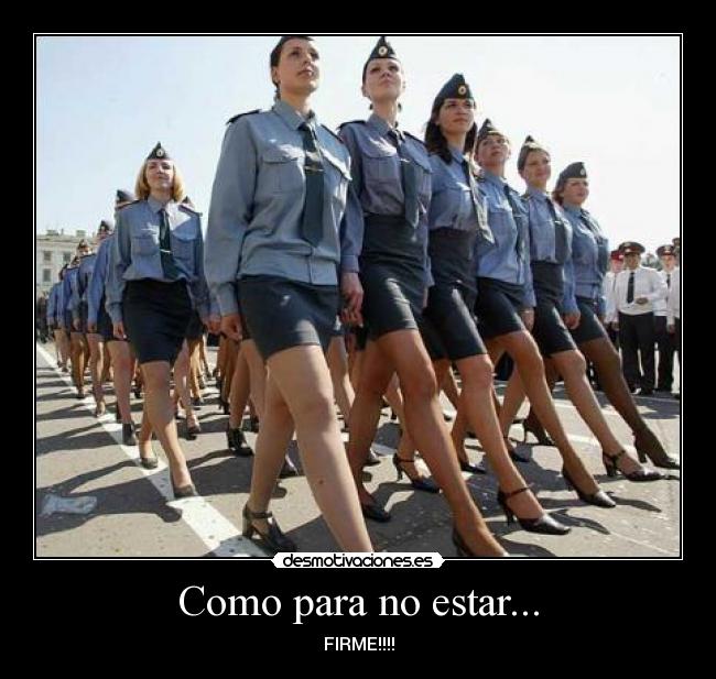 Como para no estar... - FIRME!!!!