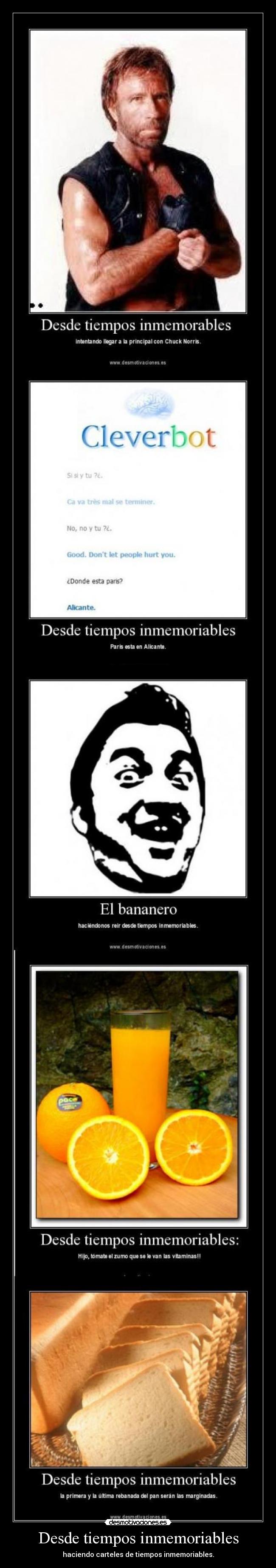 carteles tiemposinmemoriablesdesdecartel desmotivaciones