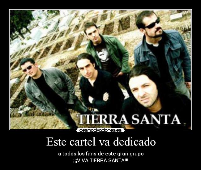 carteles tierra-santa desmotivaciones