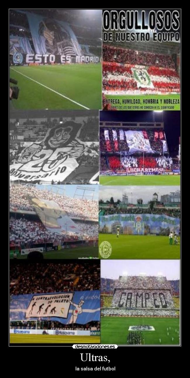 Ultras, - la salsa del futbol