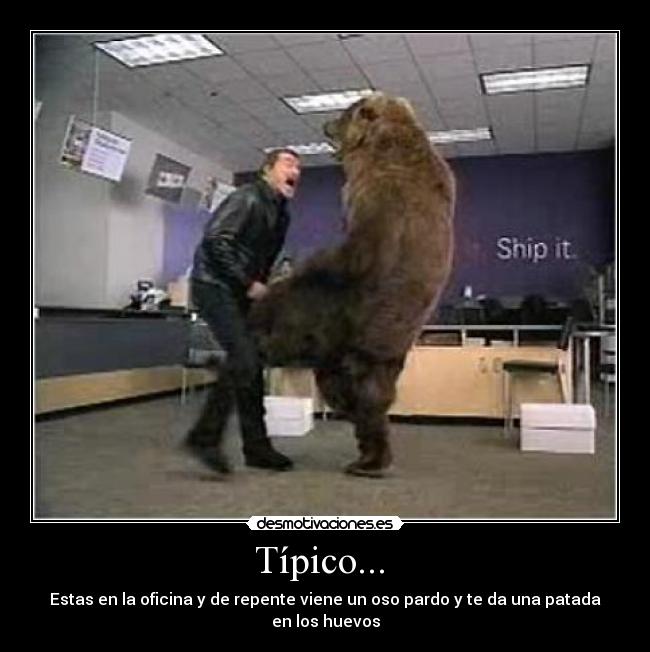 Típico...  - 