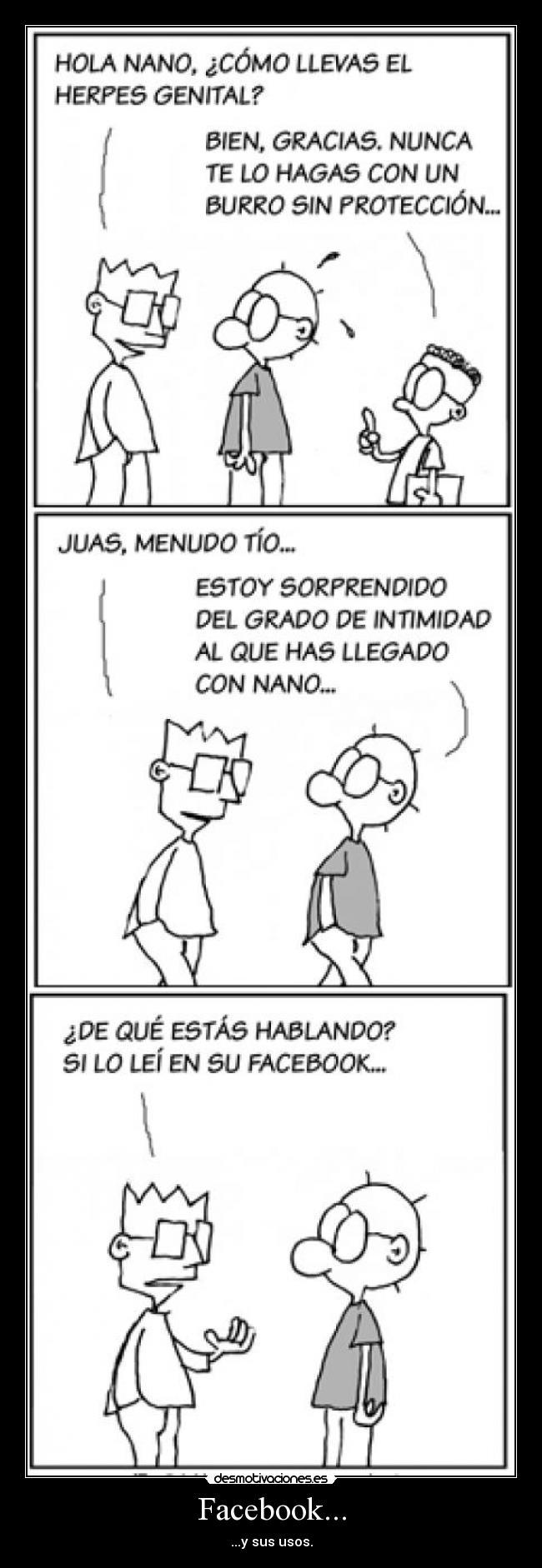 Facebook... - ...y sus usos.