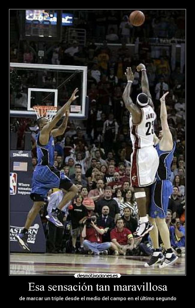 Esa sensación tan maravillosa -