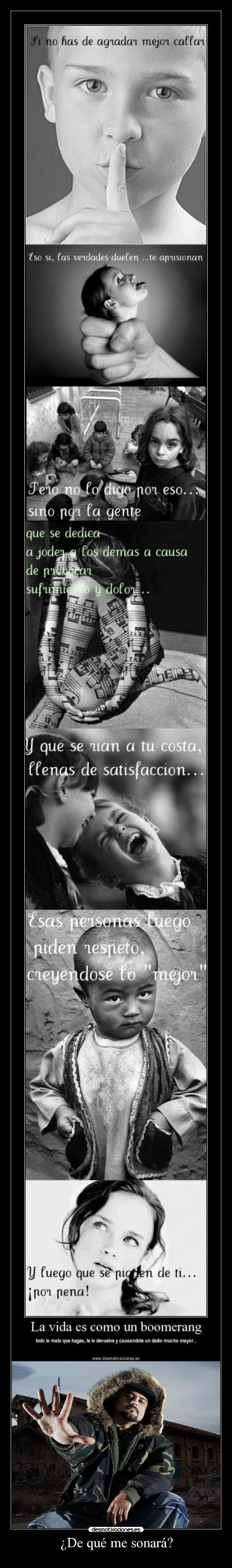 ¿De qué me sonará? -