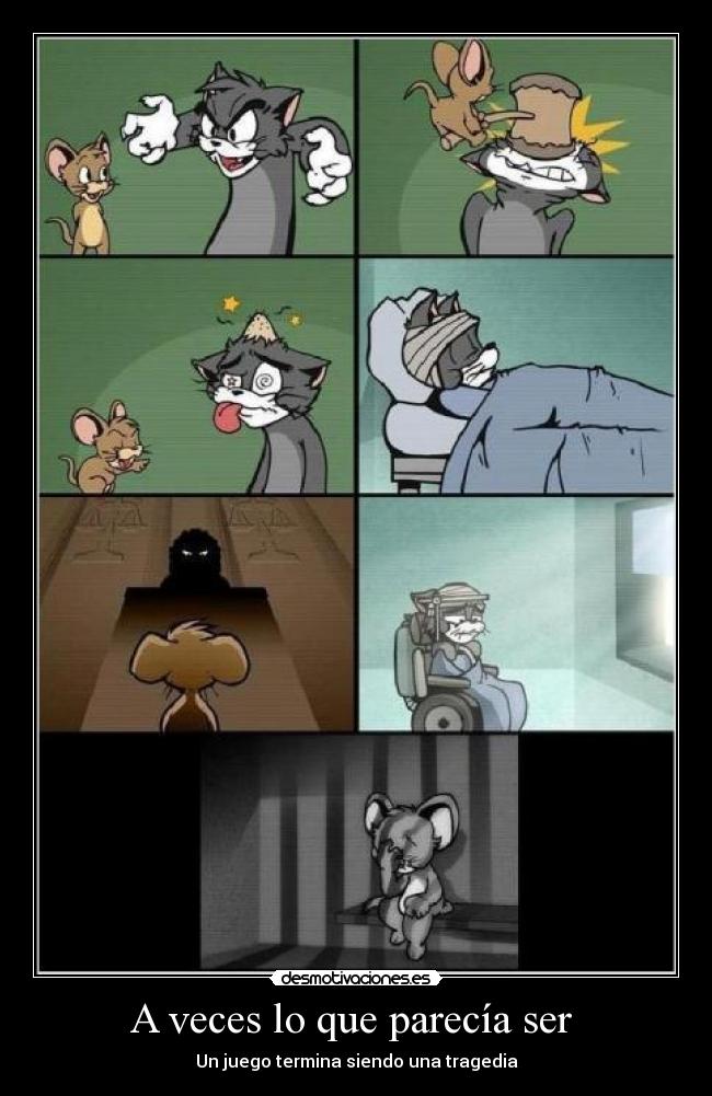 A veces lo que parecía ser  - 