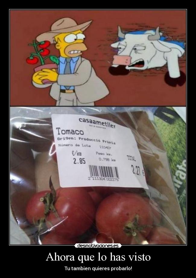 Ahora que lo has visto - Tu tambien quieres probarlo!