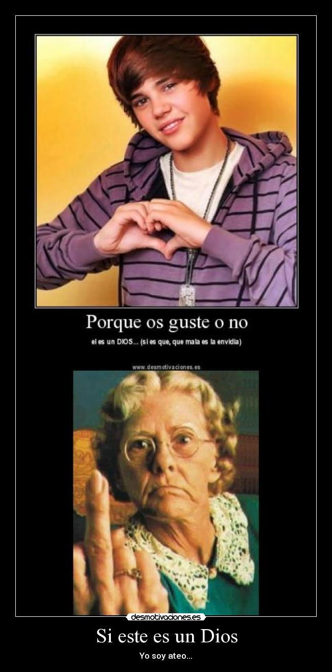 Si este es un Dios -