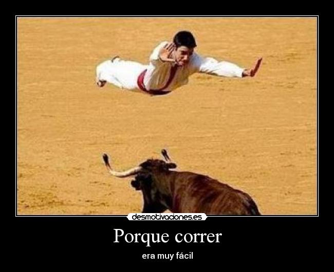 Porque correr -