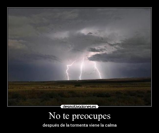 No te preocupes - 