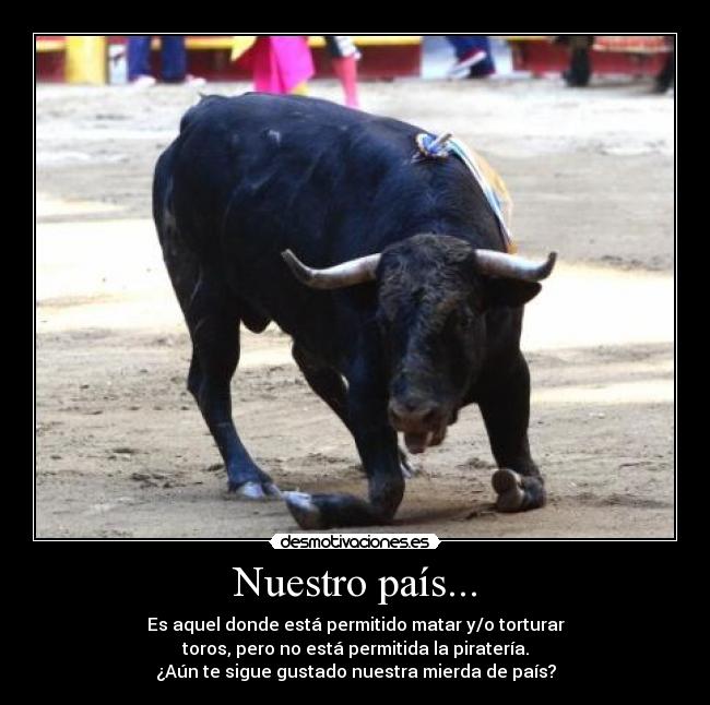 Nuestro país... -